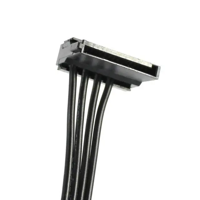 Alt view image 4 of 5 - JMT PC Power Supply Cable Mini 4 Pin to SATA SSD for Lenovo M410 M415 M425 B415 M610 M710 M4200R Motherboard 4P to 1 / Turn 2 SATA (Type 1 40cm)