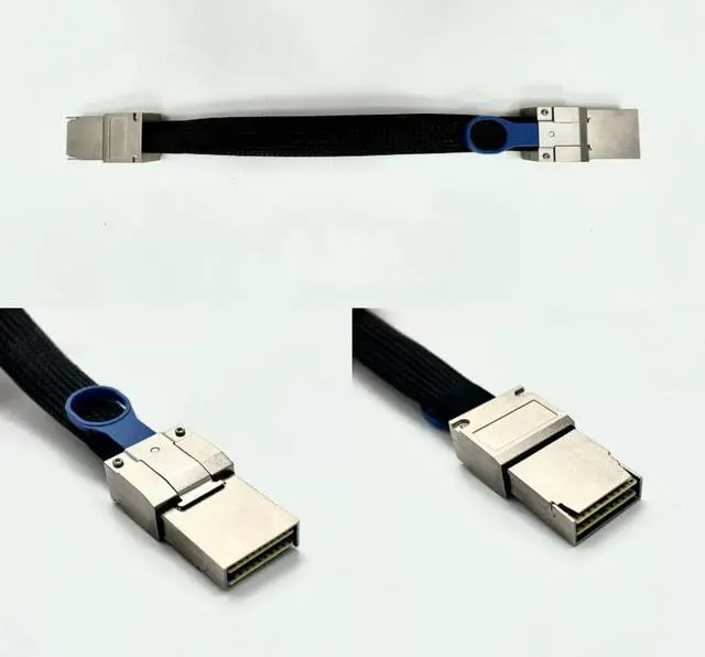 Alt view image 5 of 5 - ADT-K998 CDFP PCIe5.0 Extension Cable x16 Gen5 512Gbps CopprLink High-Speed Adapter SFF-TA-1032 (0.8M/K998A)