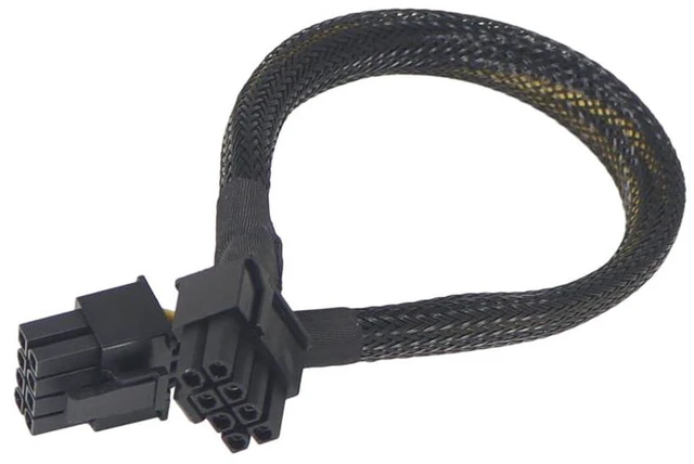 Main image of JMT 8P Graphics Card Power Cord T5810 T5820 Server GPU Power Cord Compatible with Dell T5810 T5820 (50cm,8P to 6+2)