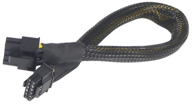 Main image of JMT 8P Graphics Card Power Cord T5810 T5820 Server GPU Power Cord Compatible with Dell T5810 T5820 (50cm,8P to 4090 16P)