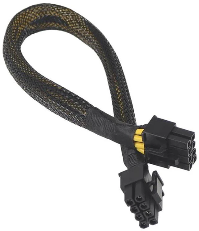 Main image of JMT 8P Graphics Card Power Cord T5810 T5820 Server GPU Power Cord Compatible with Dell T5810 T5820 (50cm,8P to 8P)