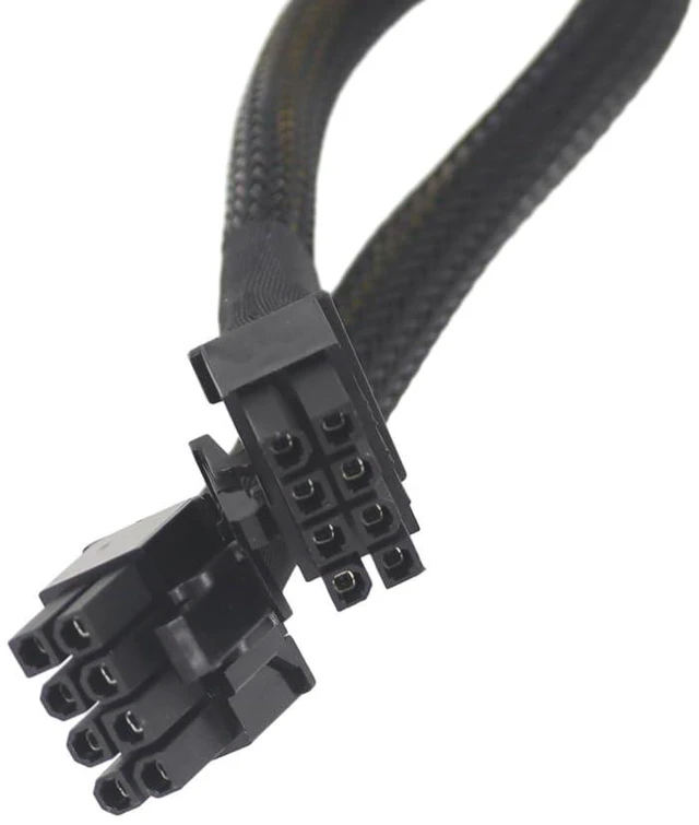 Alt view image 6 of 6 - JMT 8P Graphics Card Power Cord T5810 T5820 Server GPU Power Cord Compatible with Dell T5810 T5820 (50cm,8P to 8P)