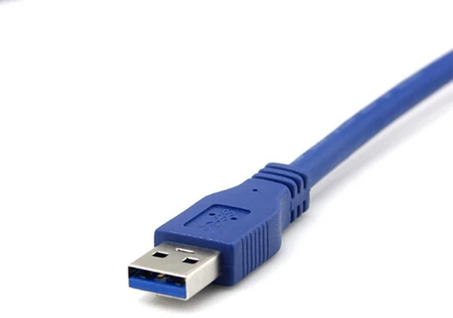 Alt view image 3 of 4 - USB 3.0 2.0 Micro B Mini USB 10Pin Cable USB3.1 Type C Fast Data Sync Cord Extension Male M-M 30cm for SSD HDD Enclosure (USB 2.0 Male to Male)