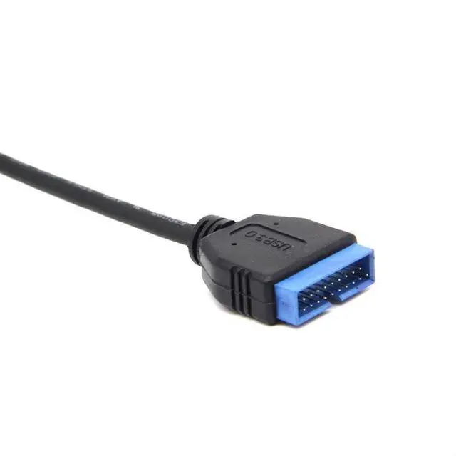 Alt view image 2 of 5 - JMT USB 3.1 Adapter Cable Type-E Male to IDC 20P Male USB 3.0 20Pin Extension Cable for Computer Motherboard 30cm (1pcs)