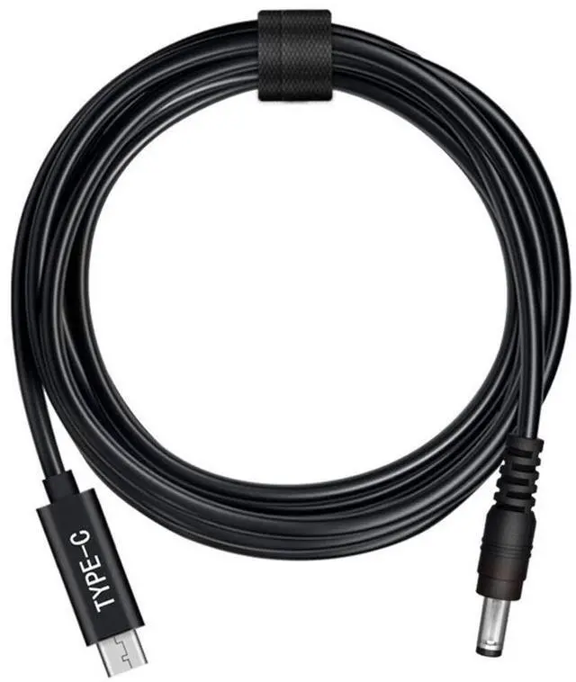 Main image of JMT USB 3.1 Type C to DC 5.5 * 2.1/4.8 * 1.7 Male to Male Laptop Charger DC Jack Power Adapter Cable 1.5M Decoy Trigger PD Charging (DC 5.5 * 2.1MM)