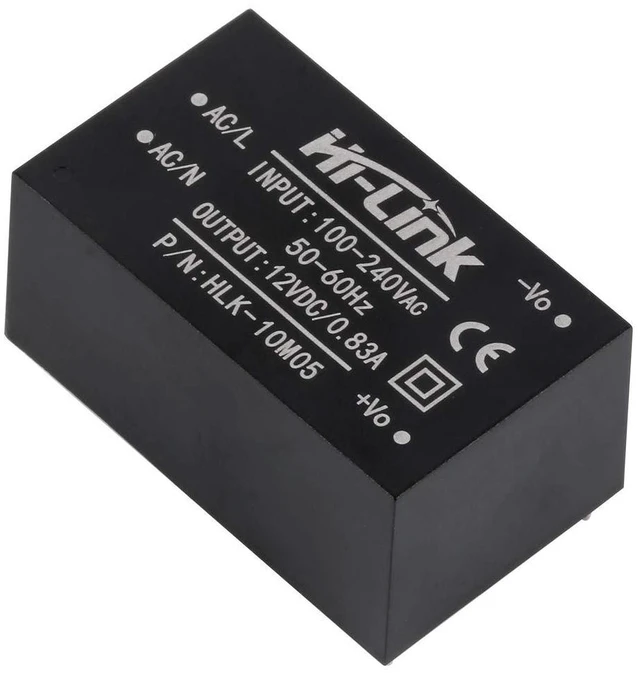 Alt view image 4 of 7 - 10pcs Mini Step-Down Power Supply Intelligent Household Switch Power Module HLK-PM01 HLK-5M05 10M05 HLK-2M05 AC DC 220V to 5V/3.3V/12V (HLK-10M05 5V 10W)