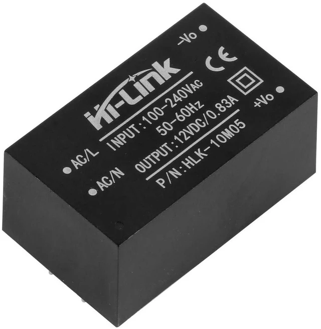 Alt view image 5 of 7 - 10pcs Mini Step-Down Power Supply Intelligent Household Switch Power Module HLK-PM01 HLK-5M05 10M05 HLK-2M05 AC DC 220V to 5V/3.3V/12V (HLK-10M05 5V 10W)