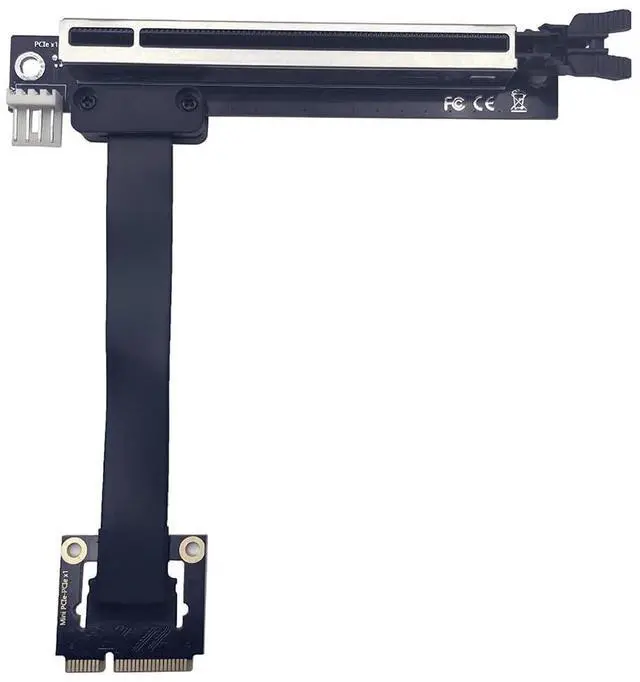 Main image of PCIe 16X to Mini PCIE Riser Cable PCIE Extension for Graphics Card (PCIe3.0, 20cm)