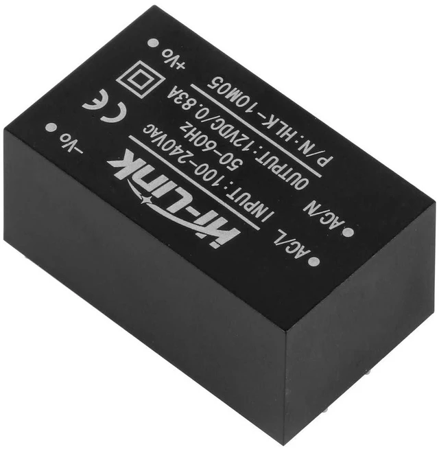 Alt view image 6 of 7 - 10pcs Mini Step-Down Power Supply Intelligent Household Switch Power Module HLK-PM01 HLK-5M05 10M05 HLK-2M05 AC DC 220V to 5V/3.3V/12V (HLK-10M05 5V 10W)