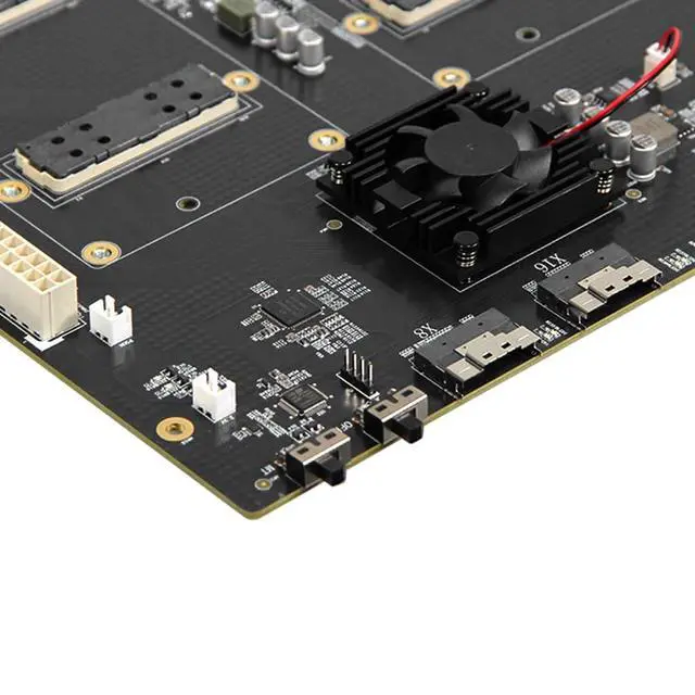 Alt view image 7 of 7 - 300G NVLink Interconnect Graphics Card Extender Dual-Card Configuration AOM-SXMV Simplified Support AT/MT Mode Compatible with GPU V100 SXM2 (with External Kit)