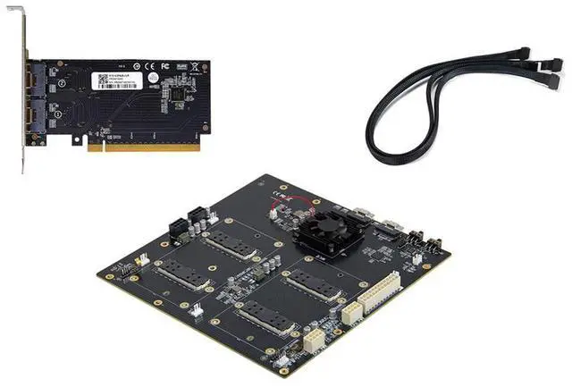 Main image of 300G NVLink Interconnect Graphics Card Extender Dual-Card Configuration AOM-SXMV Simplified Support AT/MT Mode Compatible with GPU V100 SXM2 (with External Kit)