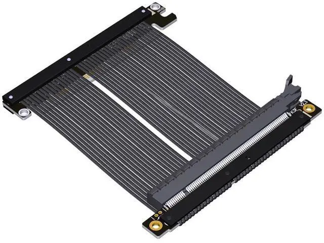 Main image of ADT-K33U PCIe 5.0 x16 Extension Cable 512Gbps Flexible GPU Riser for Servers ITX Builds Computer RTX5090 (K33UF-TU-FG,17CM)