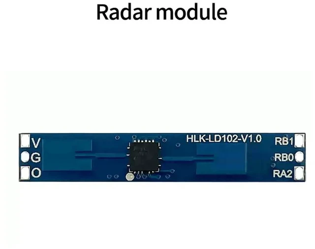 Alt view image 6 of 7 - JMT HLK-LD102 10g Hand Sweep Sensor Near Field Wave Trigger Ra DAR Module Serial IO Output (with Pin Test Kit 2)