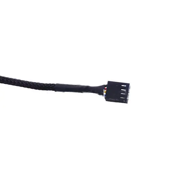 Alt view image 3 of 4 - JMT 3 Pack 4-Pin PWM Fan Splitter Cable Hub Sleeved Braided CPU Fan Y Splitter Power Extension Cable for Computer ATX Case 4-Pin/3-Pin Cooling Fan Cable (1 to 1 Converter)