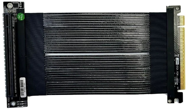 Alt view image 6 of 7 - JMT ADT-M33 JM JK PCIe 4.0 x16 Graphics Card Extension Cable Gen4 256Gbps 15CM Compatible with ATX Chassis RTX4090 RX7900xtx GPU (M33JK-SF)