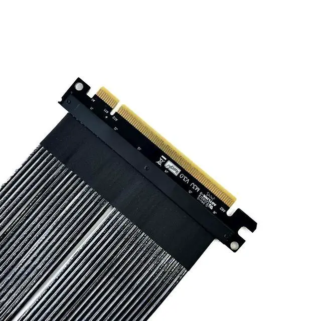 Alt view image 7 of 7 - JMT ADT-M33 JM JK PCIe 4.0 x16 Graphics Card Extension Cable Gen4 256Gbps 15CM Compatible with ATX Chassis RTX4090 RX7900xtx GPU (M33JK-SF)