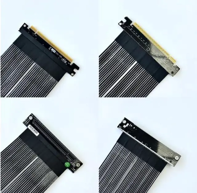 Alt view image 5 of 7 - JMT ADT-M33 JM JK PCIe 4.0 x16 Graphics Card Extension Cable Gen4 256Gbps 15CM Compatible with ATX Chassis RTX4090 RX7900xtx GPU (M33JK-SF)