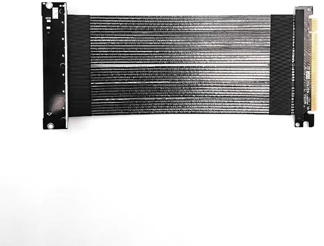 Alt view image 7 of 7 - JMT ADT-M33 JM JK PCIe 4.0 x16 Graphics Card Extension Cable Gen4 256Gbps 15CM Compatible with ATX Chassis RTX4090 RX7900xtx GPU (M33JP-SR 15CM)