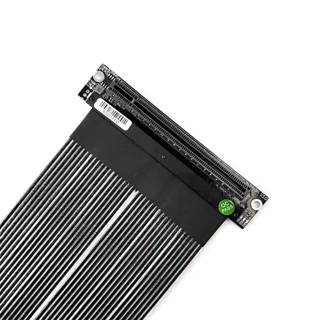 Alt view image 7 of 7 - JMT ADT-M33 JM JK PCIe 4.0 x16 Graphics Card Extension Cable Gen4 256Gbps 15CM Compatible with ATX Chassis RTX4090 RX7900xtx GPU (M33JP-SR 25CM)