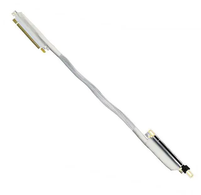 Main image of PCIE 5.0 X16 Extension Cable 64GBS GEN5 270 Degree Braided Riser Compatible with Graphics Card GPU GTX 10 to RTX 50 Series 16AD5W (50CM,Right Out Left in)
