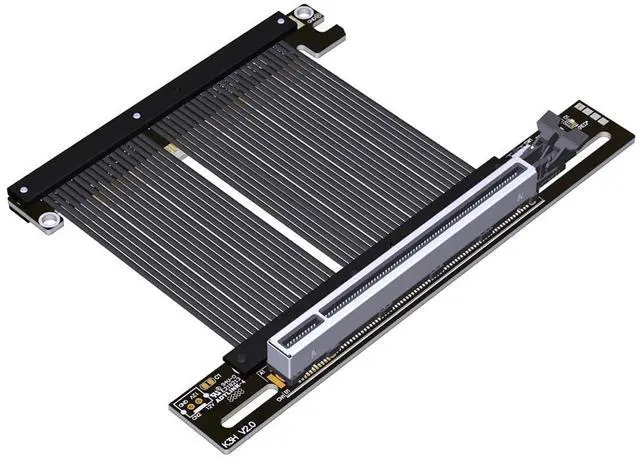 Main image of ADT-K33U PCIe 5.0 x16 Extension Cable 512Gbps High Speed Lossless Flexible GPU Riser for PC Cases Servers ITX Builds Computer RTX5090 (15cm,K33UH-TS)