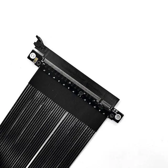 Alt view image 4 of 6 - ADT-K33U PCIe 5.0 x16 Extension Cable 512Gbps High Speed Lossless Flexible GPU Riser for PC Cases Servers ITX Builds Computer RTX5090 (15cm,K33UH-TS)