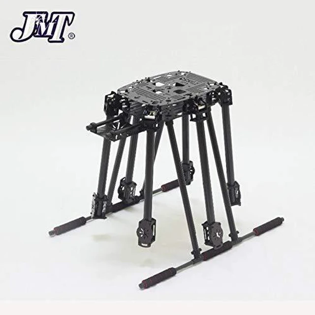 Alt view image 2 of 4 - JMT ZD850 850mm 6 Axle Full Carbon Fiber Frame Kit with Unflodable Landing Gear Foldable Arm ZD 850 for DIY FPV Aircraft Hexacopter
