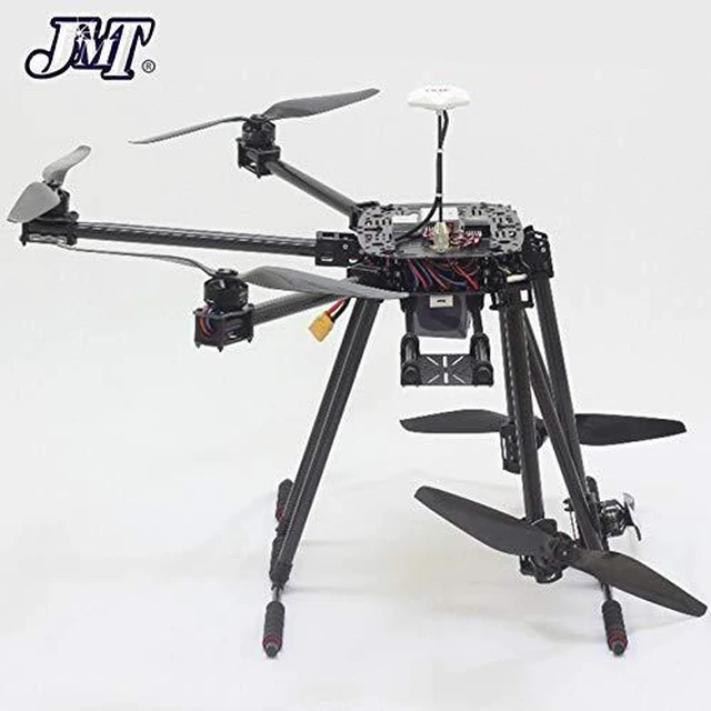 Alt view image 3 of 4 - JMT ZD850 850mm 6 Axle Full Carbon Fiber Frame Kit with Unflodable Landing Gear Foldable Arm ZD 850 for DIY FPV Aircraft Hexacopter