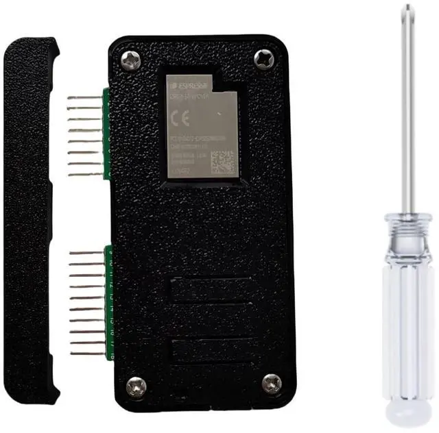 Main image of Case with Pin Protective for Flipper Zero Wi-Fi Dev Board, Protection Accessories Compatible with Flipper Zero Wi-Fi dev Board v1 ESP32-S2 (Black)