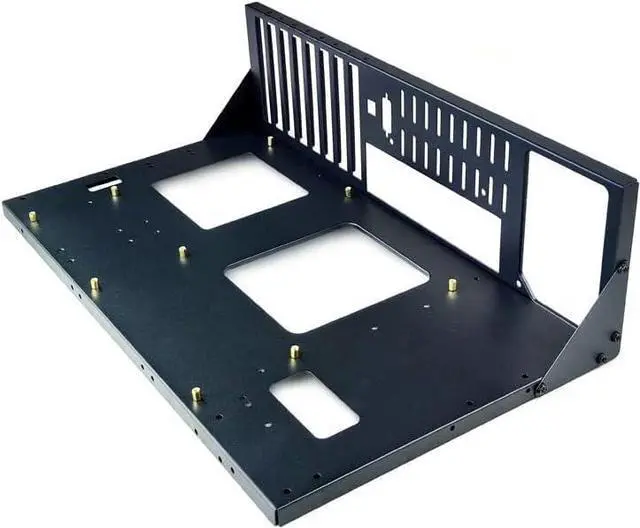 Main image of DIY Gaming Computer Case, ATX Open Chassis Case Rack Open Air Pc Case for A TX/M-ATX/ITX Motherboards up to 305x245mm