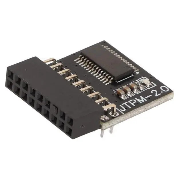 Alt view image 5 of 7 - TPM 2.0 Module 18 Pin, TPM 2.0 Encryption Security Module for ASROCK Motherboard Compatible with Win11