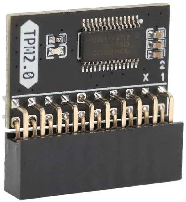 Alt view image 5 of 6 - TPM 2.0 Module with 20-1 Pin, TPM 2.0 Encryption Security Module for ASUS Motherboard Compatible with Win11