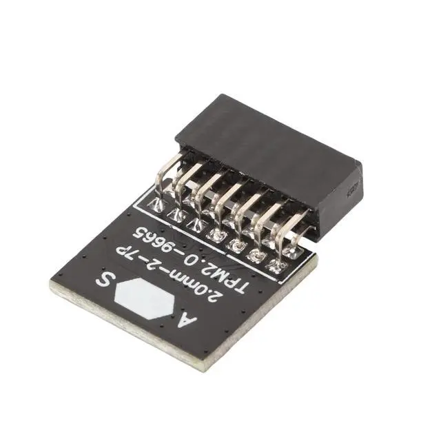 Alt view image 3 of 6 - TPM 2.0 Module with 14 Pin, TPM 2.0 Encryption Security Module for ASUS Motherboard Compatible with Win11