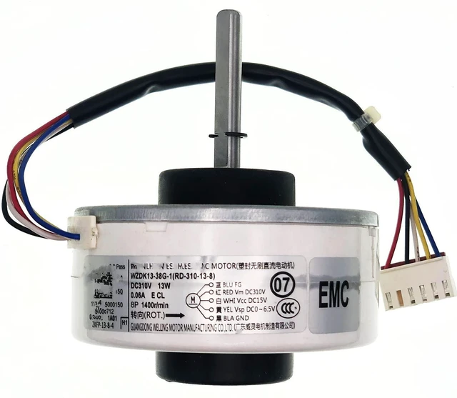 Main image of Air Conditioning Motor WZDK13-38G-1(RD-310-13-8) DC Brushless Fan Motor Replacement for Home air Conditioner