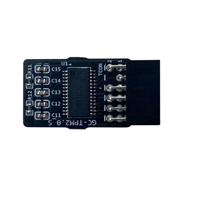 Alt view image 5 of 6 - TPM 2.0 Encryption Security Module with 12 pin Compatible with Windows 11 for GIGABYTE Motherboard