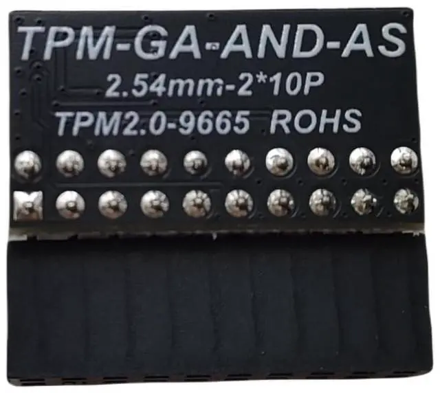 Alt view image 4 of 6 - TPM 2.0 Encryption Security Module with 20-1 pin Compatible with Windows 11 for GIGABYTE Motherboard/ASUS Motherboard