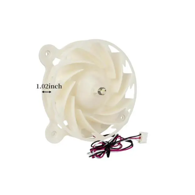 Alt view image 4 of 7 - DA31-00342A Refrigerator Evaporator Fan Motor for Samsung Refrigerator Replaces EAP12590899,4982090, ARES2130RA, AP6803165, PS12590899