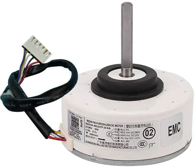 Main image of Air Conditioner Indoor Motor WZDK20-38G (ZKFP-20-8-6) 20W DC Brushless Fan Motor Replacement for Home air Conditioner