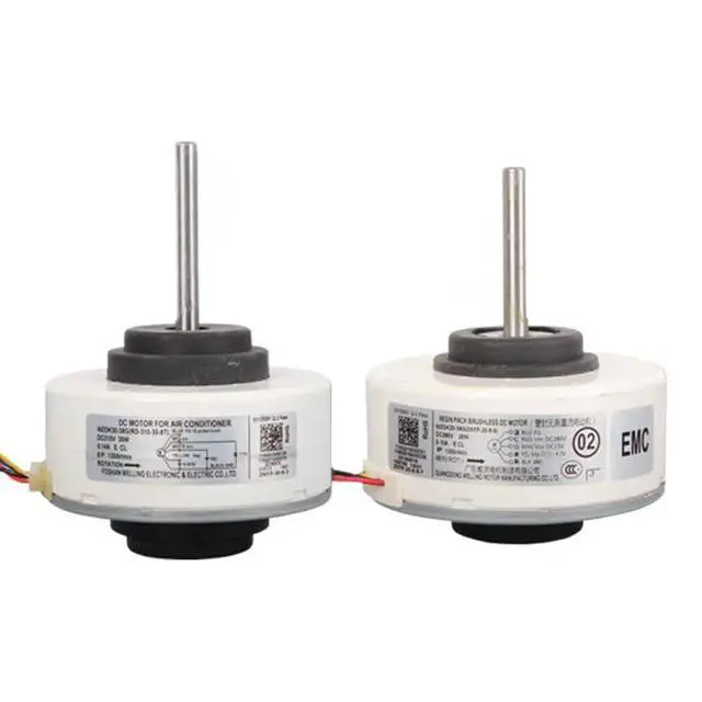 Alt view image 3 of 6 - Air Conditioner Indoor Motor WZDK20-38G (ZKFP-20-8-6) 20W DC Brushless Fan Motor Replacement for Home air Conditioner