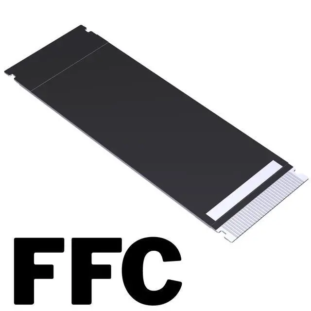 Alt view image 2 of 5 - ADT-FCC GPU Expansion Cable for Split Card Detachable F31A-F32A PCIe-Bifurcation Card (25CM)