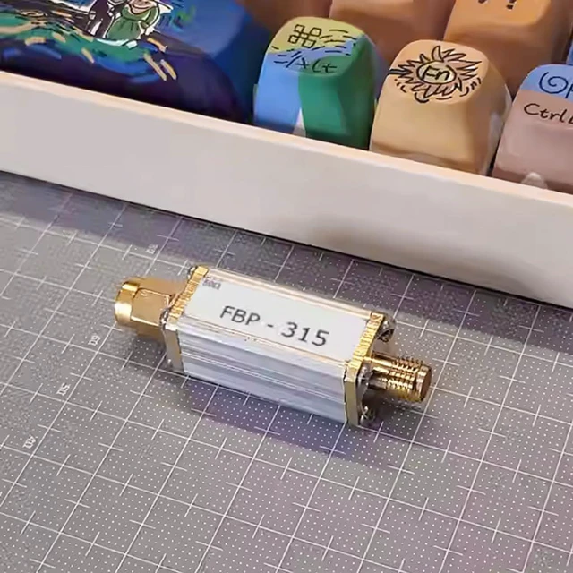 Alt view image 4 of 4 - FBP-315 (300~346) 315MHz Bandpass Filter Ultra Compact Size 37 dBm with SMA Connector
