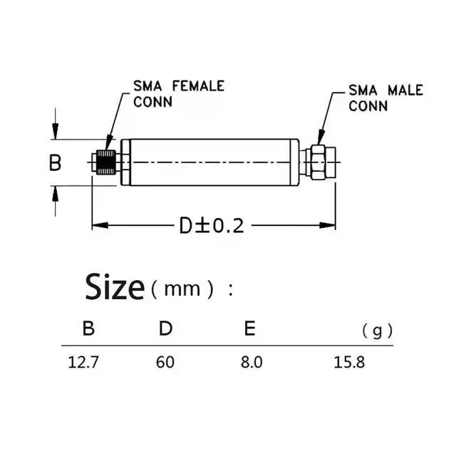 Alt view image 3 of 4 - 300-470MHz UHF ISM Band Bandpass Filter 35 dBm with SMA Connector Interface SMA-M SMA-F