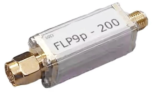 Main image of Flat Passband 9th Step Low Pass Filter SMA Connector Female to Male Interface Discrete LC Components Small Size (200MHz)