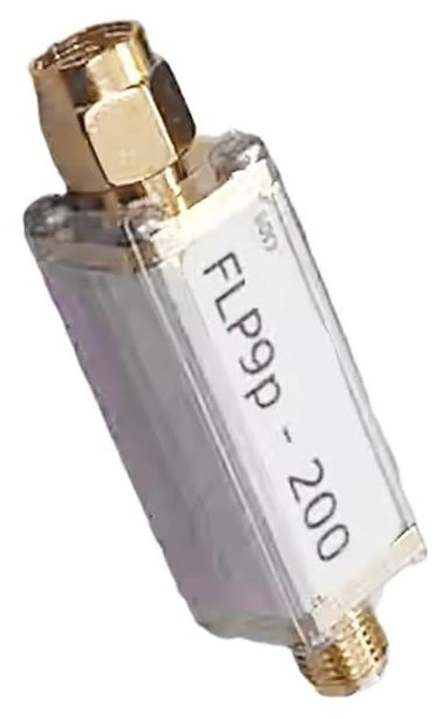 Alt view image 5 of 7 - Flat Passband 9th Step Low Pass Filter SMA Connector Female to Male Interface Discrete LC Components Small Size (200MHz)