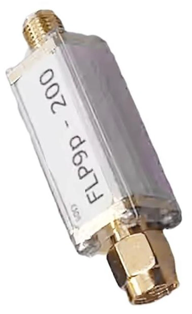 Alt view image 6 of 7 - Flat Passband 9th Step Low Pass Filter SMA Connector Female to Male Interface Discrete LC Components Small Size (200MHz)