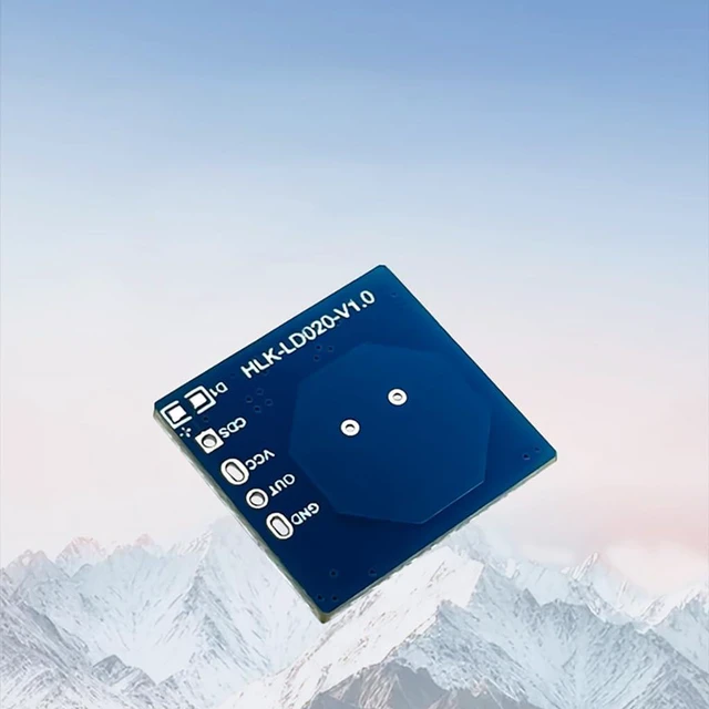 Alt view image 2 of 4 - HLK-LD020 5.8G Motion Sensing Module Ra·DAR Sensor 2.0/2.54mm Hole Spacing for Embedded Hidden Installation (1Piece)