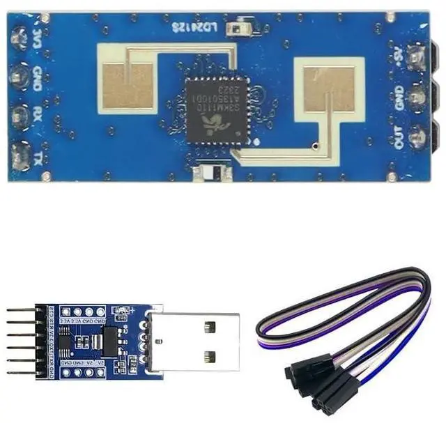 Main image of LD2412 24G Human Presence Sensing Ra¡¤DAR Module Wide Angle + Long Range Millimeter Wave Sensor 0.75-9m (Module Kit,1Piece)