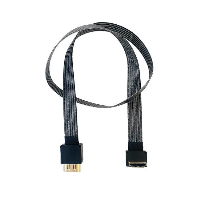 Alt view image 2 of 7 - 48Gbps Video Cable Compatible with HDMI 2.1 Monitor Silver-Plated Support 8K 60Hz, 4K 240Hz/144Hz, 2K 240Hz/144Hz, 3D Video (H2-H4,50cm)