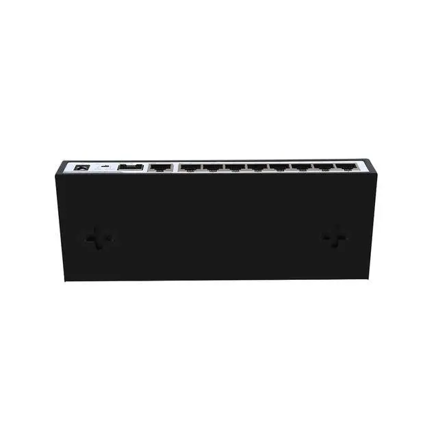 Alt view image 3 of 4 - TXE301 Gigabit Optical Ethernet Desktop Switch Up to 250m Data Transmission Support 9 10/100/1000Mbps RJ45 Port + 1 1000Mbps SFP Port (US Version)