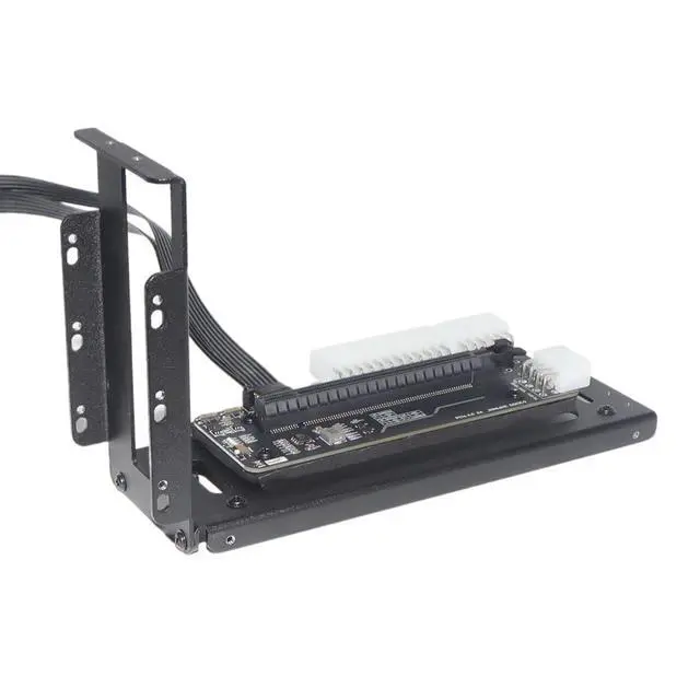Alt view image 7 of 7 - GEN4 M.2 M Key NVMe External Graphics Card Bracket with PCIe 4.0 x4 Full Speed Riser Cable for Graphics Card Above 1660 (50cm)